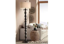 pcst black floor lamp   