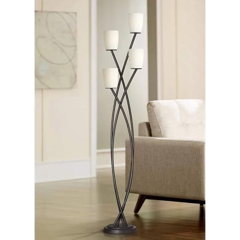 pcst black floor lamp   