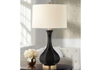 pcst black table lamp   