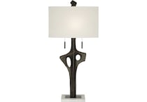 pcst black table lamp   