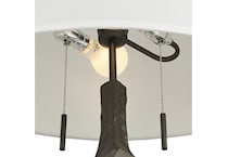 pcst black table lamp   