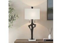 pcst black table lamp   