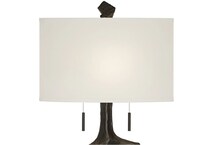pcst black table lamp   