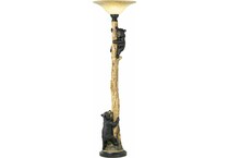 pcst black torchiere   
