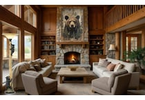 pcst black torchiere   