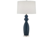 pcst blue table lamp   