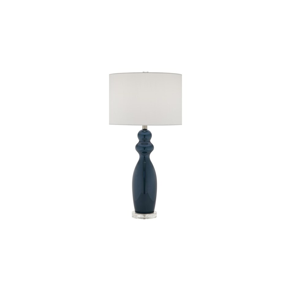 pcst blue table lamp   