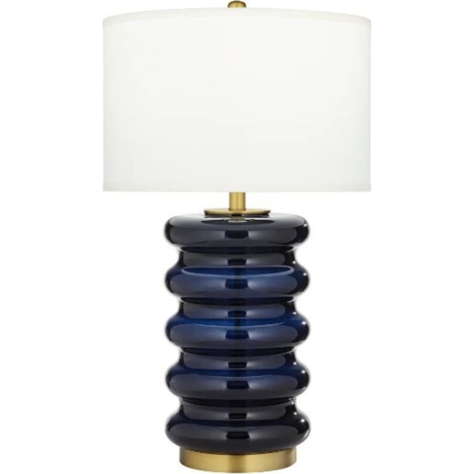 pcst blue table lamp   