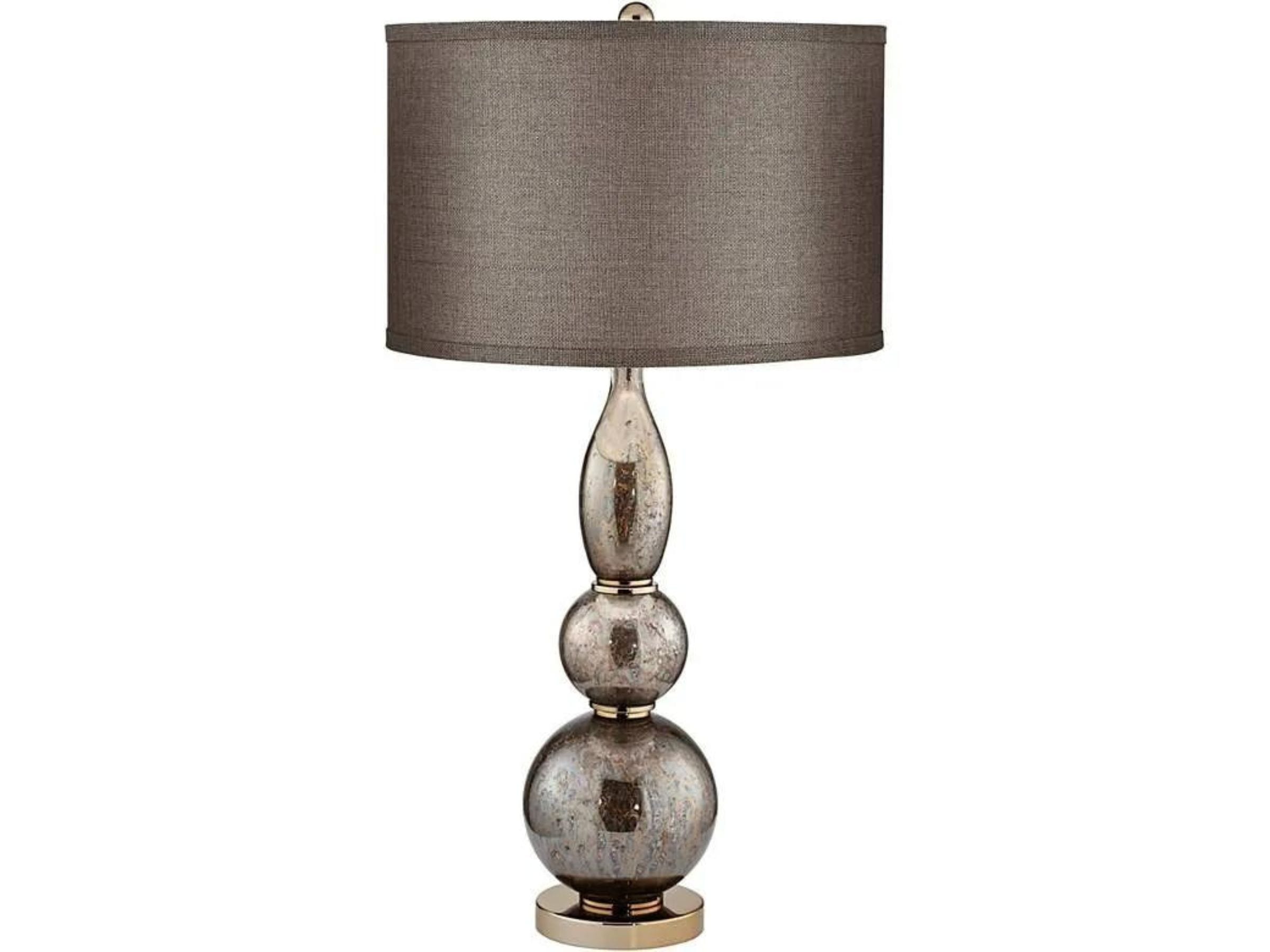 Mercury fashion glass table lamp