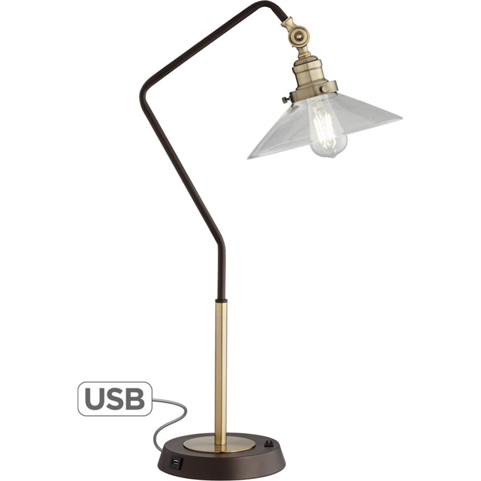 pcst bronze table lamp   