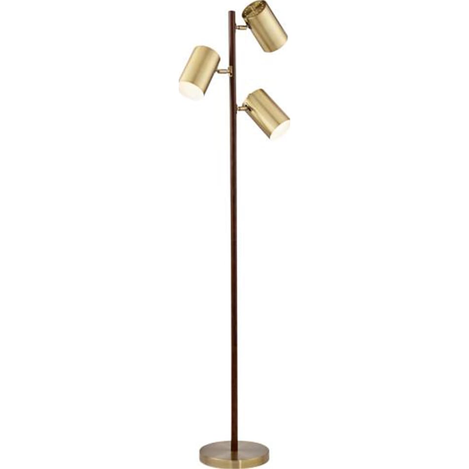 pcst brown floor lamp   