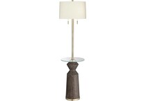 pcst brown floor lamp   