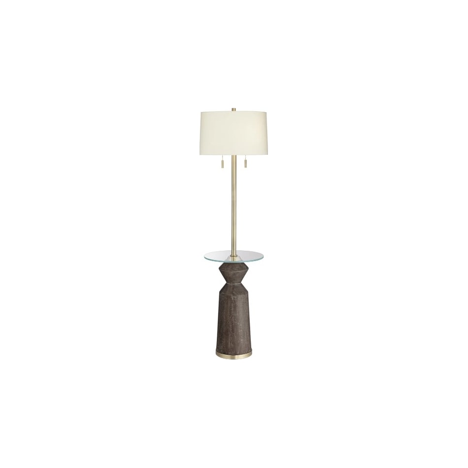 pcst brown floor lamp   