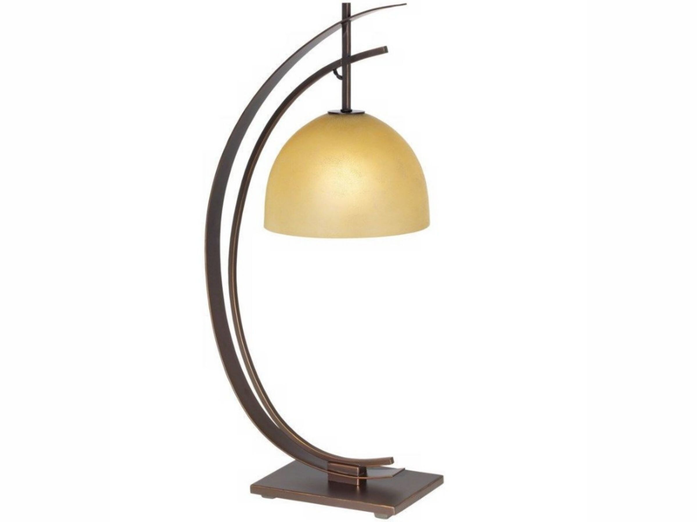 Dakota Fields Menahan Metal Floor Lamp with Glass Globe Shade