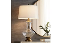 pcst brown table lamp   