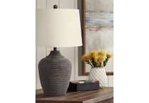 pcst brown table lamp   
