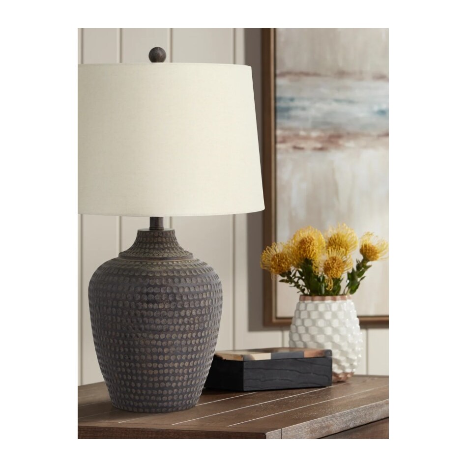 pcst brown table lamp   