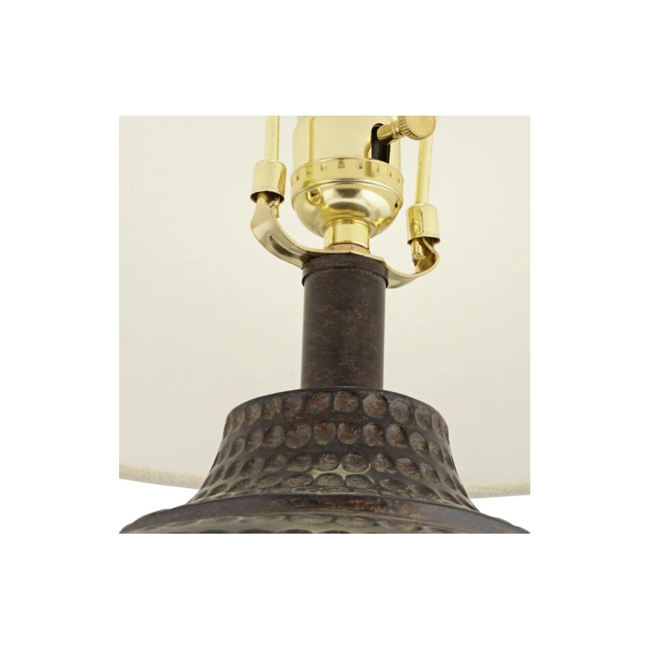 pcst brown table lamp   