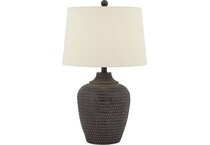 pcst brown table lamp   