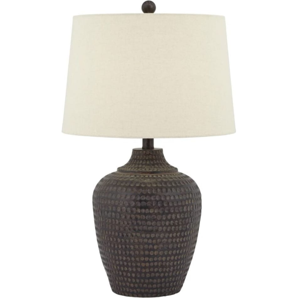 pcst brown table lamp   