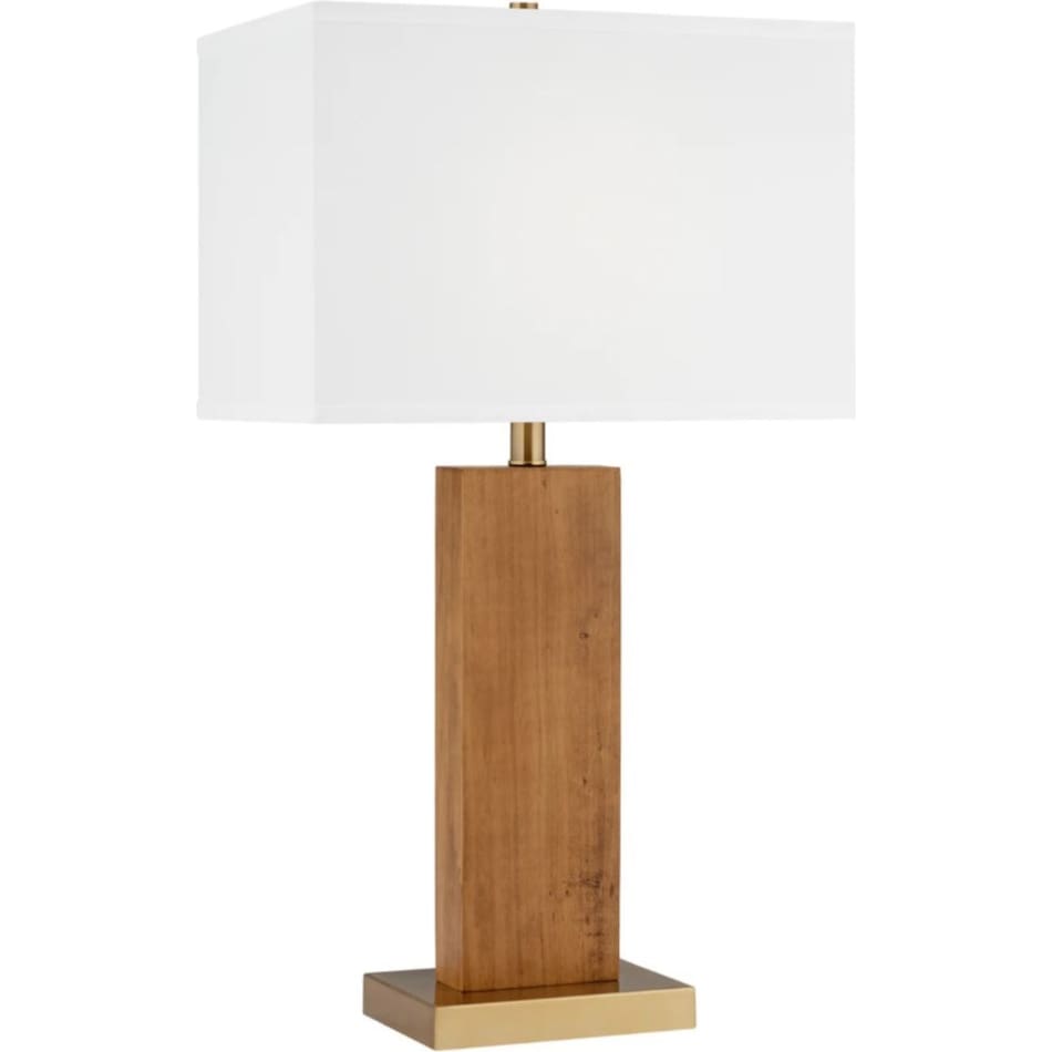 pcst brown table lamp   