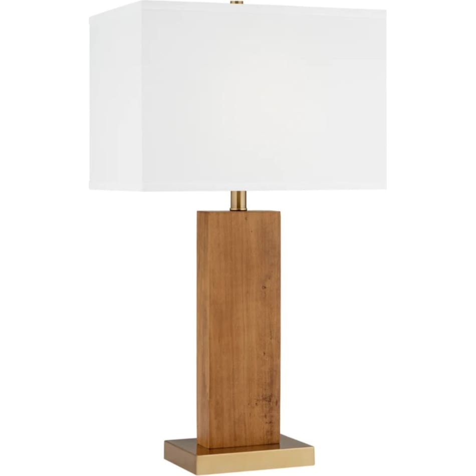 pcst brown table lamp   