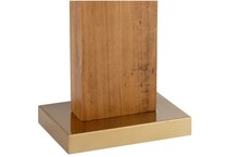 pcst brown table lamp   