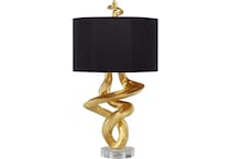 pcst gold table lamp   