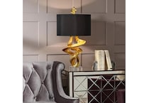 pcst gold table lamp   