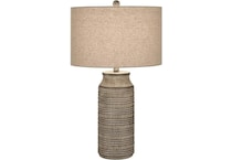 pcst grey table lamp   