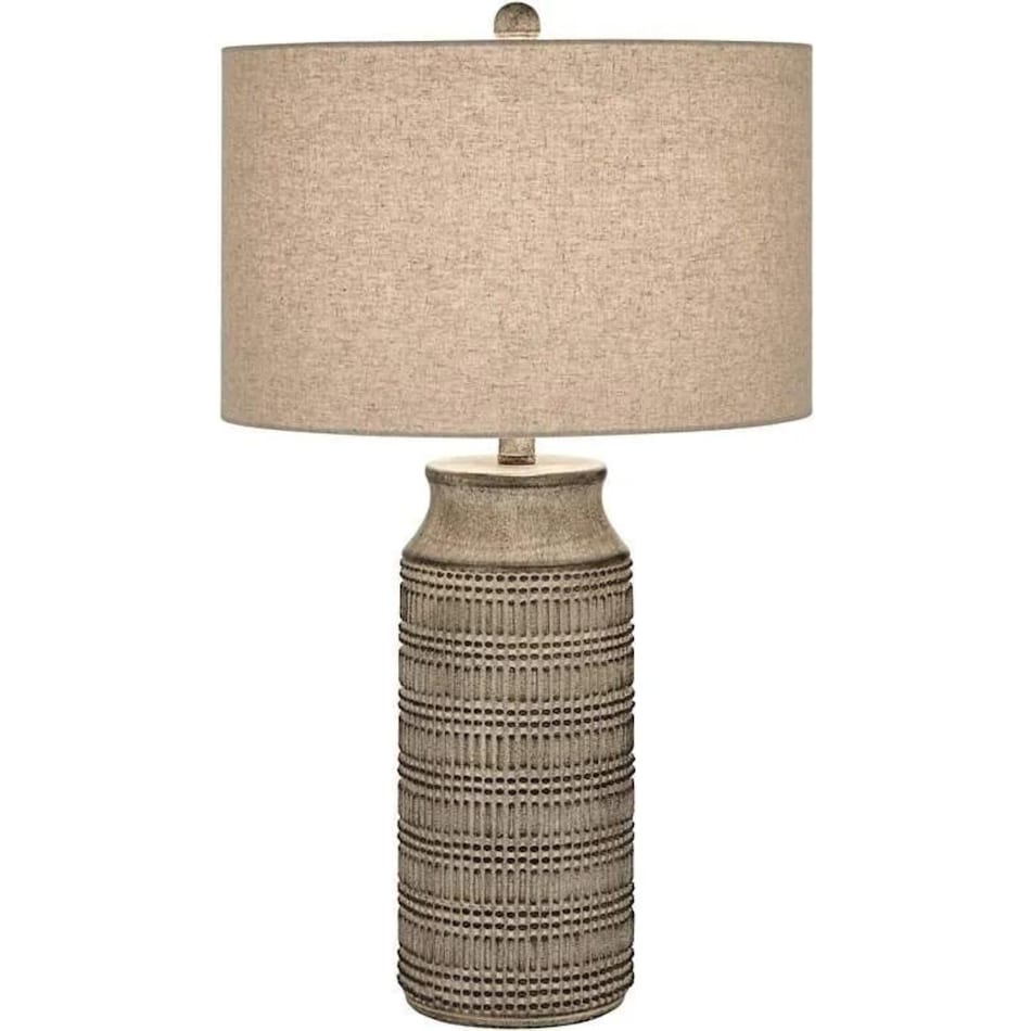 pcst grey table lamp   