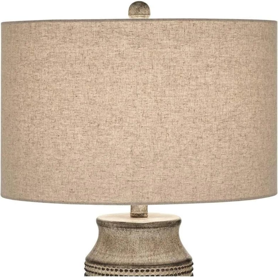 pcst grey table lamp   