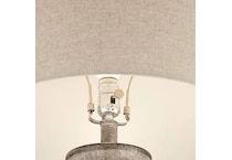 pcst grey table lamp   