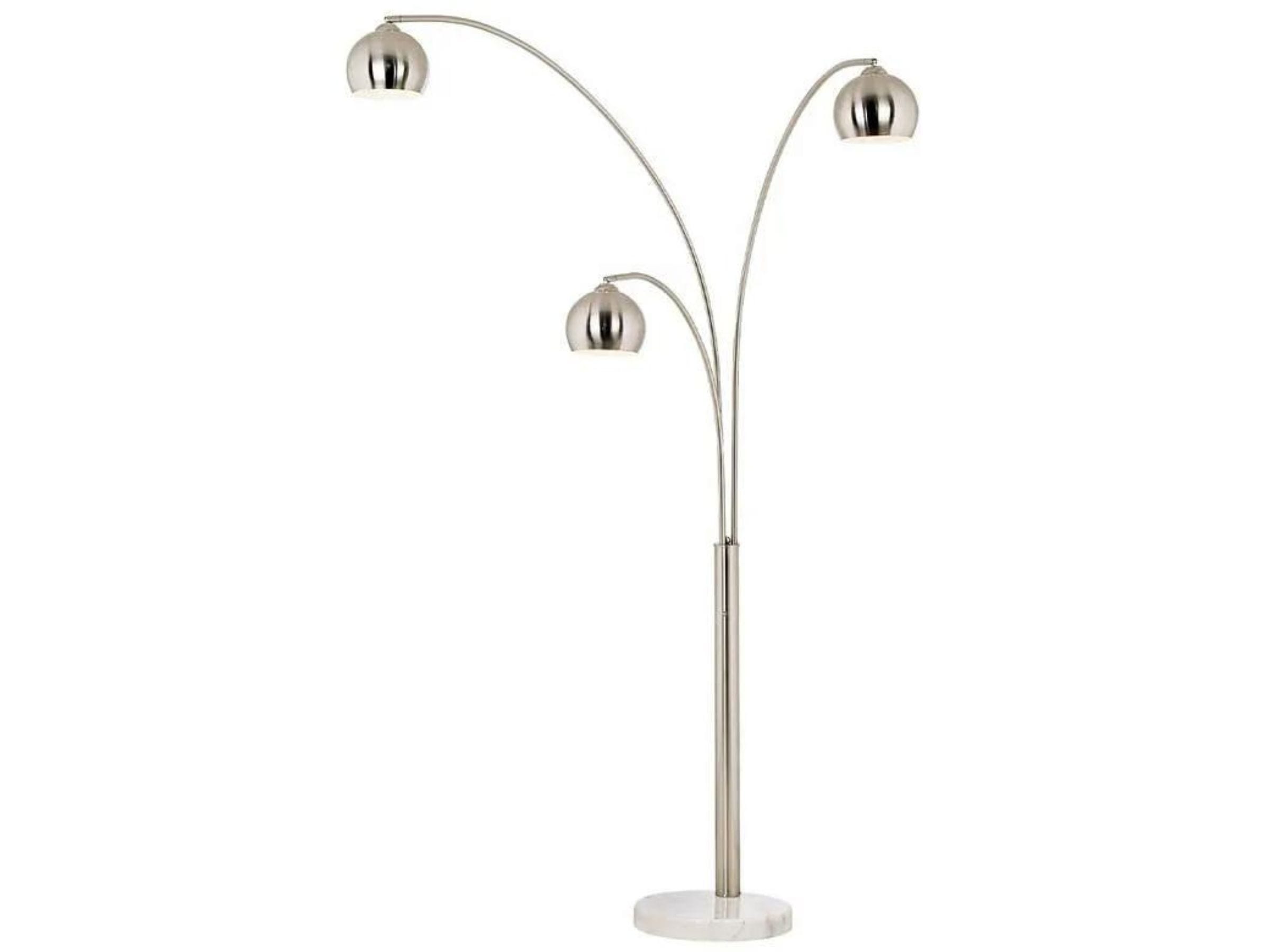 Crosstown 3-Lite Silver Arc Lamp 83 Crosstown 3-Lite Silver Arc Lamp 83