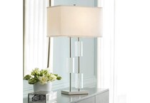 pcst silver table lamp   
