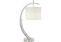 pcst silver table lamp   