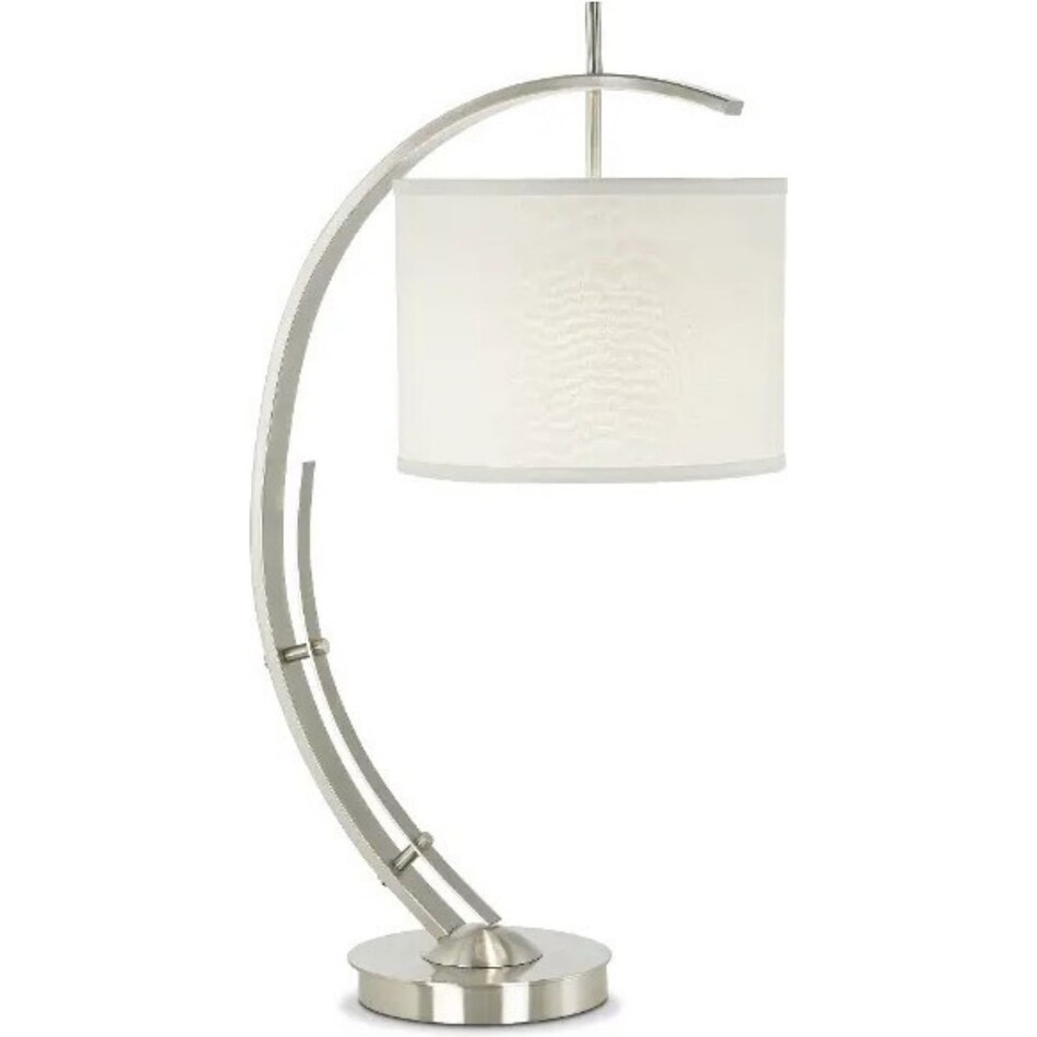 pcst silver table lamp   
