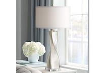 pcst silver table lamp   