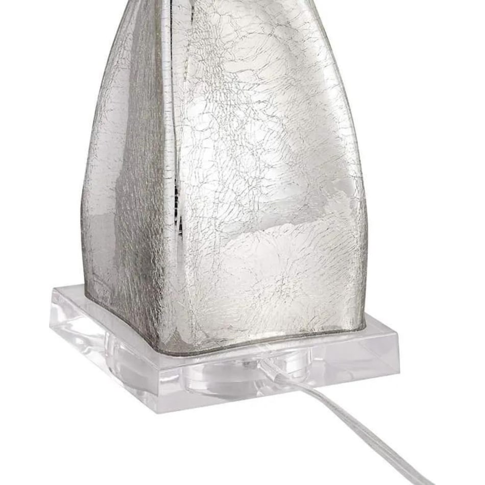 pcst silver table lamp   