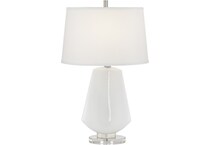 pcst white table lamp   
