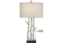 pcst white table lamp   