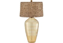 pcst yellow table lamp   