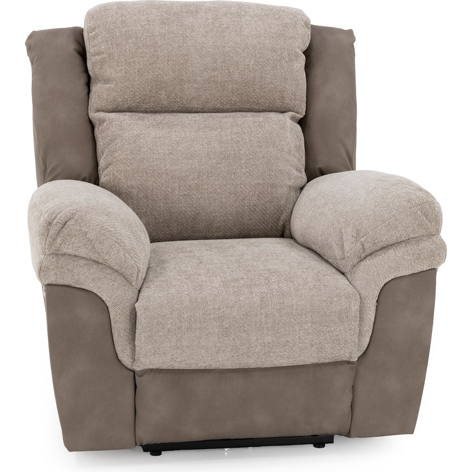 peak beige recliner z  