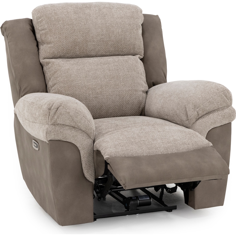 peak beige recliner z  