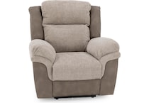 peak beige recliner   