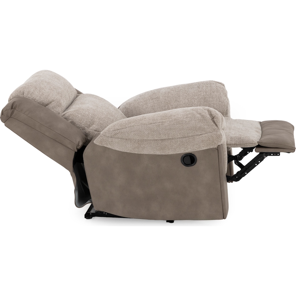 peak beige recliner   