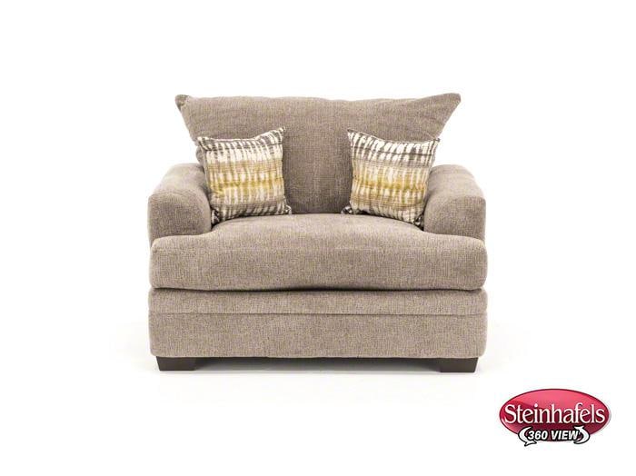 peak brown chair and a half  image   