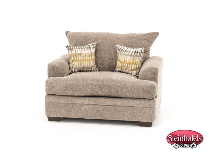 peak brown chair and a half  image   