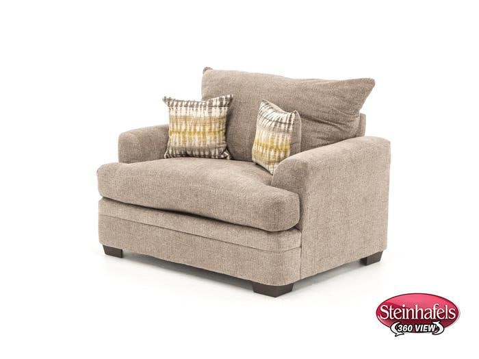 peak brown chair and a half  image   