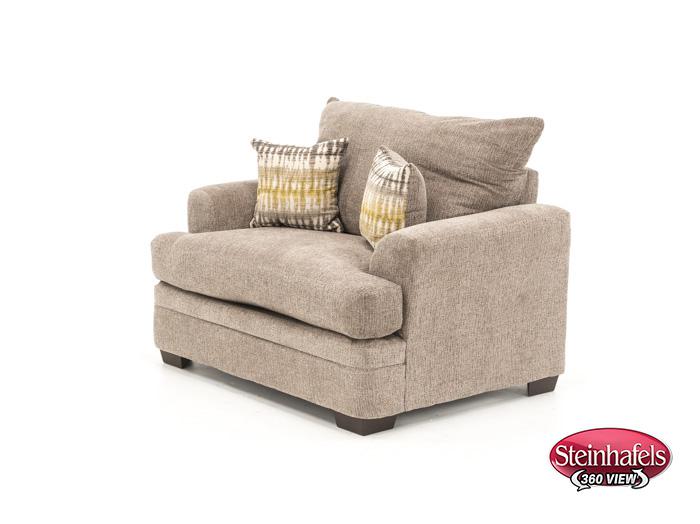 peak brown chair and a half  image   